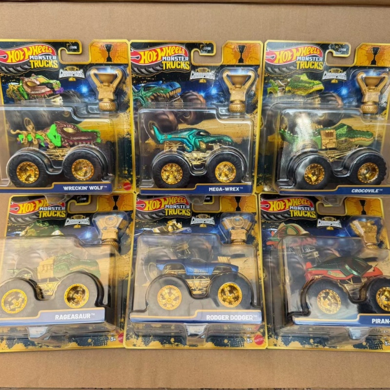 Hot Wheels Car Monster Trucks - سيارة مونستر تراك من سلسلة 