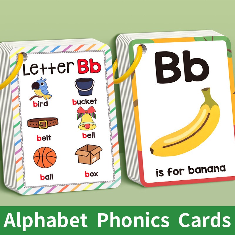 بطاقات تعليمية للحروف الإنجليز - مراجعة Flash Card Alphabet وسعره