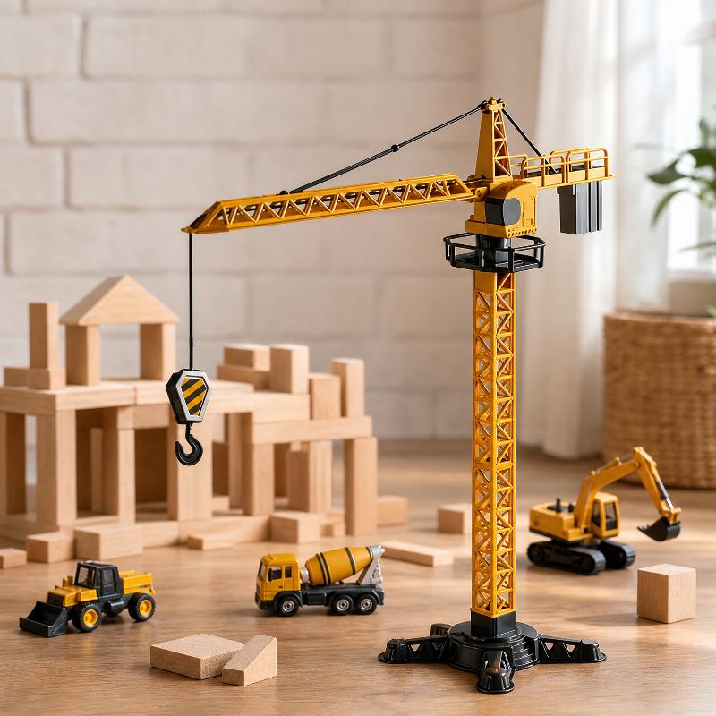 لعبة رافعة برجية محاكية لعمليا - مراجعة Kids Education Toys وسعره