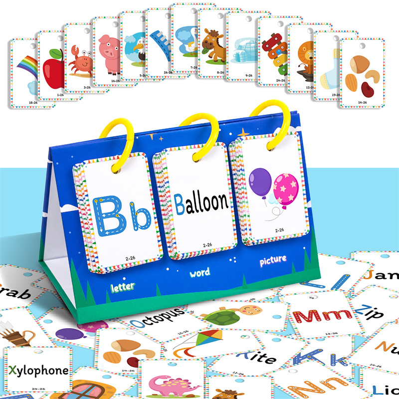 التعليم المبكر رسالة بطاقة بطا - مراجعة Flash Card Alphabet وسعره