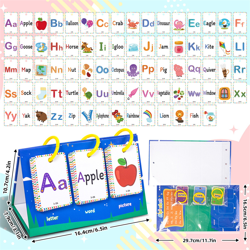 التعليم المبكر رسالة بطاقة بطا - مراجعة Flash Card Alphabet وسعره