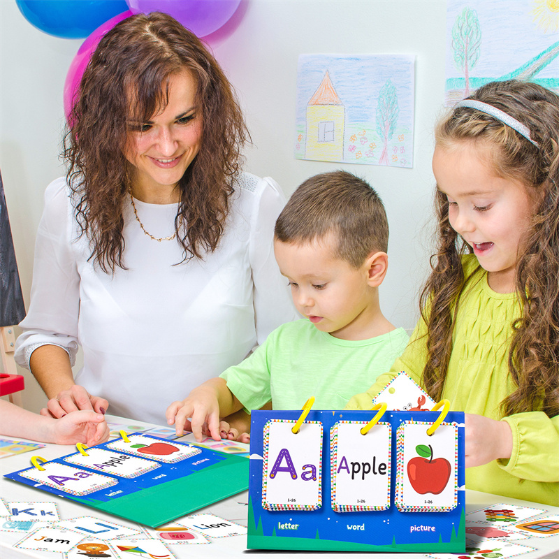 التعليم المبكر رسالة بطاقة بطا - مراجعة Flash Card Alphabet وسعره