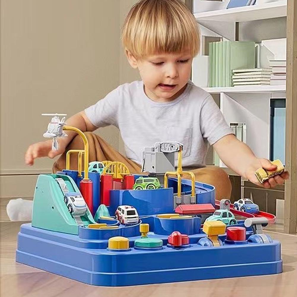 سباق السكك الحديدية سيارة نموذ - مراجعة Kids Education Material وسعره