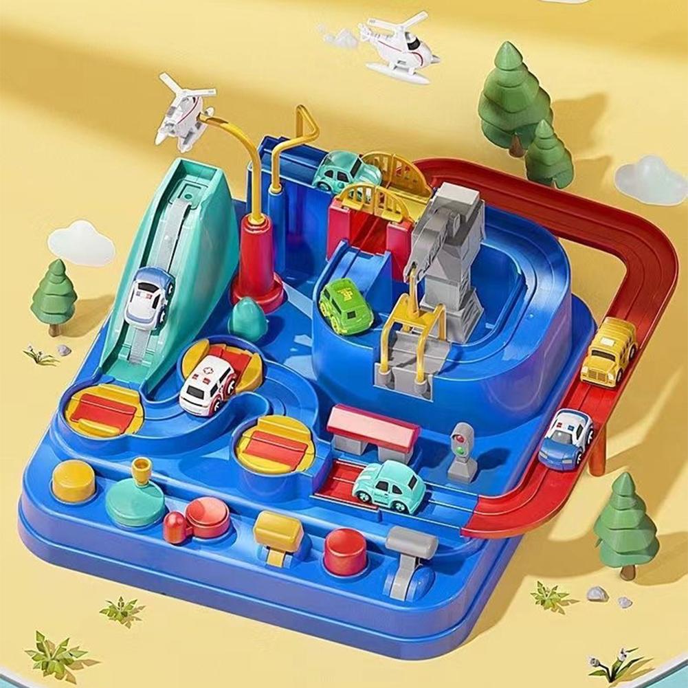 سباق السكك الحديدية سيارة نموذ - مراجعة Kids Education Material وسعره
