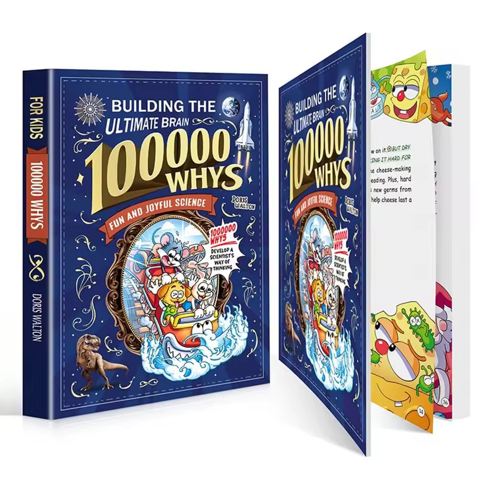 100000 سؤال لماذا: كتاب كرتوني - مراجعة Kids Education Books وسعره