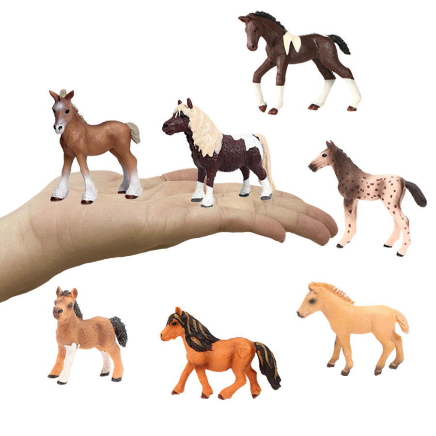 تماثيل الخيول، ألعاب حيوانات ا - مراجعة Kids Education Material وسعره