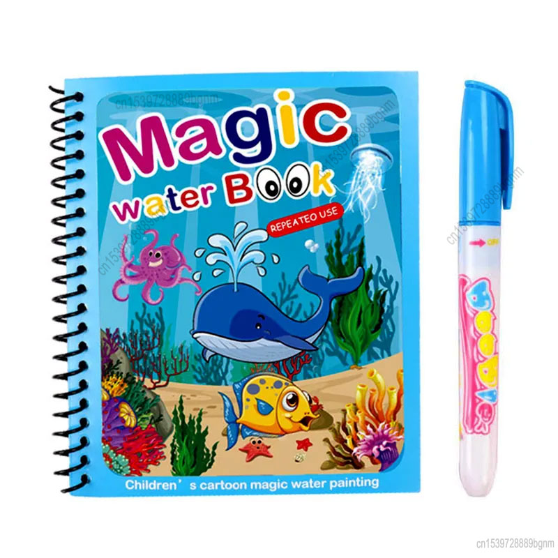 الكرتون ماجيك المياه اللوحة تل - مراجعة Kids Education Books وسعره