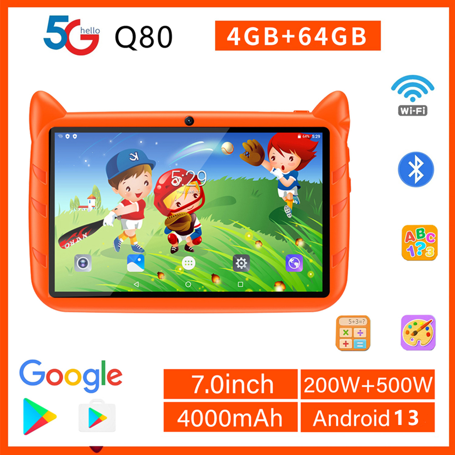 تابلت جديد للأطفال 5G واي فاي  - مراجعة Kids Education Tablets وسعره