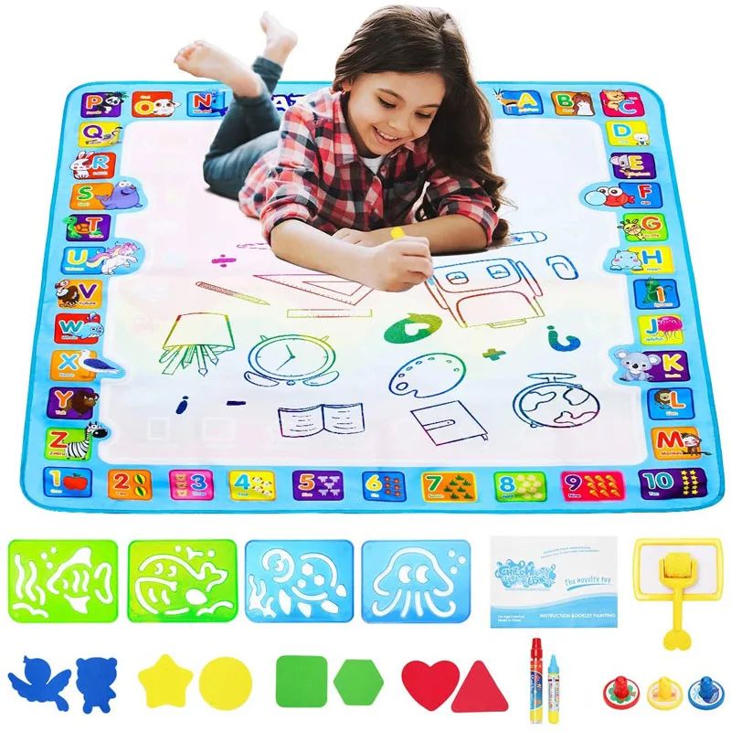 بساط رسم مائي سحري من Coolplay - مراجعة Kids Education Rug وسعره