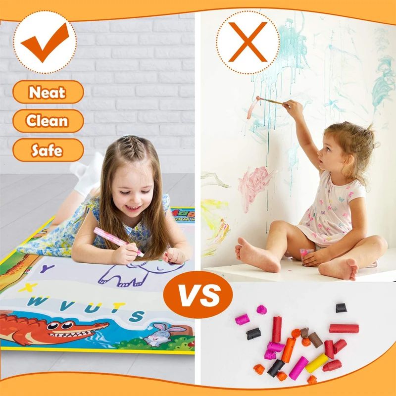 بساط رسم مائي سحري من Coolplay - مراجعة Kids Education Rug وسعره