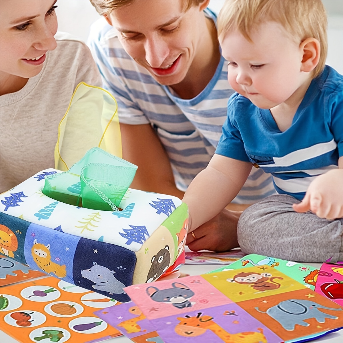 لعبة تمدد لفائف المناديل للأطف - مراجعة Kids Education Material وسعره