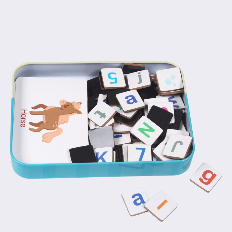 لعبة ألغاز خشبية بطاقات فلاش ت - مراجعة Flash Card Alphabet وسعره