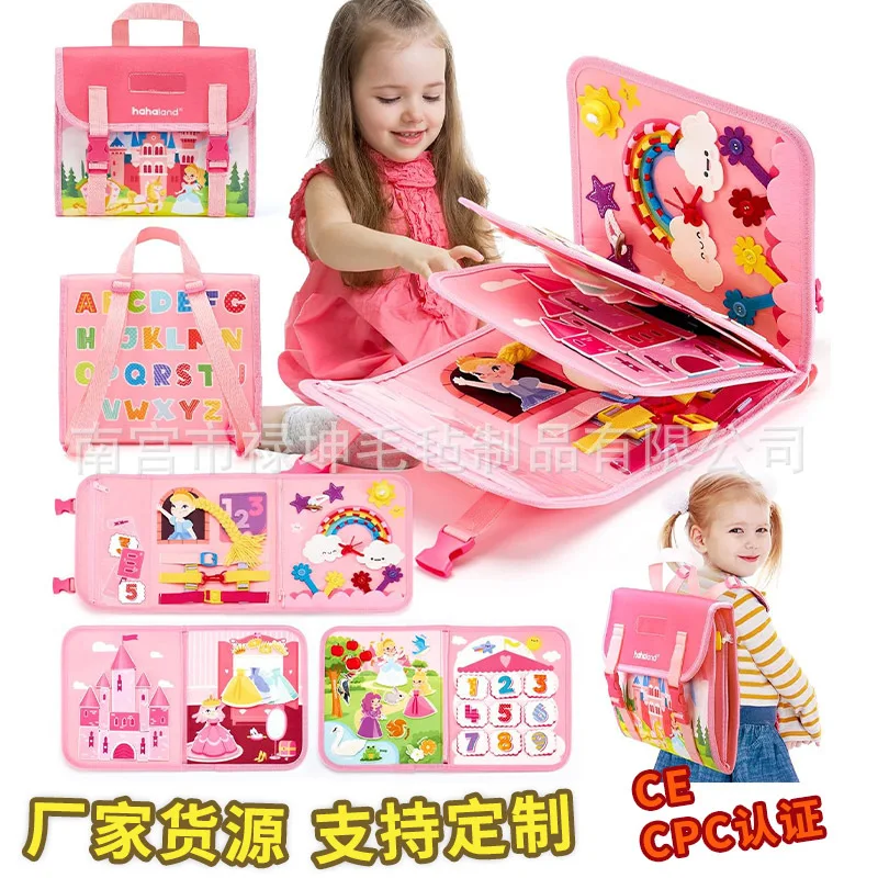 لوحة أنشطة مونتيسوري من اللباد - مراجعة Kids Education Toys وسعره
