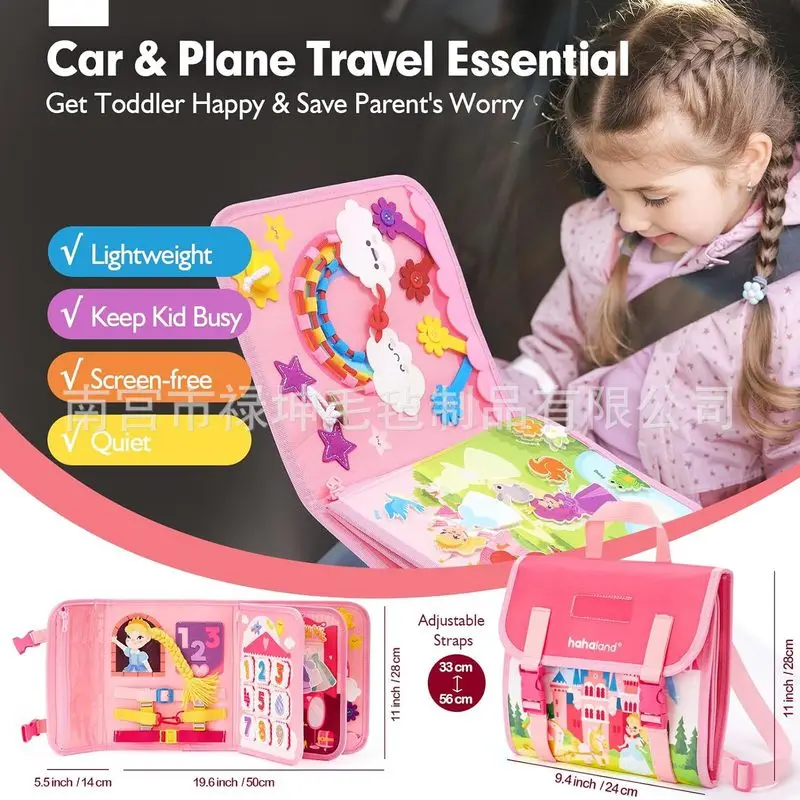 لوحة أنشطة مونتيسوري من اللباد - مراجعة Kids Education Toys وسعره
