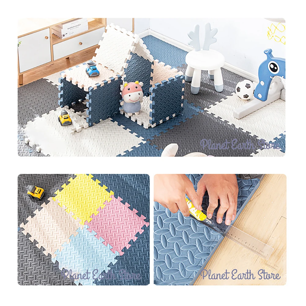 طفل تلعب حصيرة السجاد لغز الحص - مراجعة Kids Education Rug وسعره